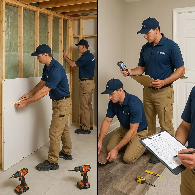 Repairs and Reconstruction process in Connersville, IN